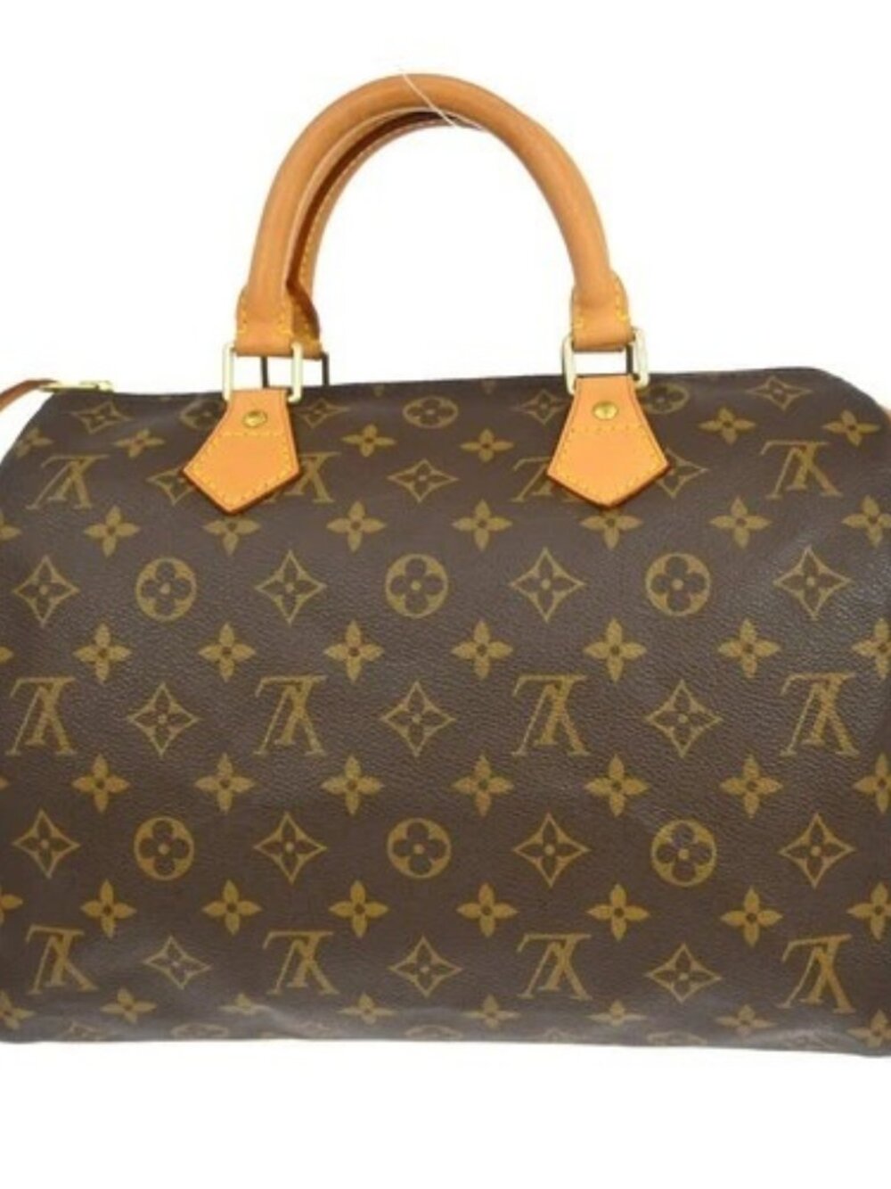 BUYIT03/ LOUIS VUITTON SPEEDY 30 HANDBAG MONOGRAM CANVAS M41526 TH1001 YQ07603 - Picture 2 of 9